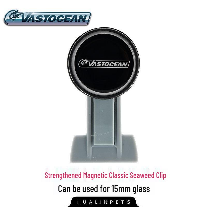 VASTOCEAN Strong Magnetic Seaweed & Nori Feeding Clip for Aquariums