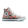 Converse Chuck Taylor All Star High GS Dino Daze — Детские кроссовки Mouse Grey Mason Poppy-Glow 671598F