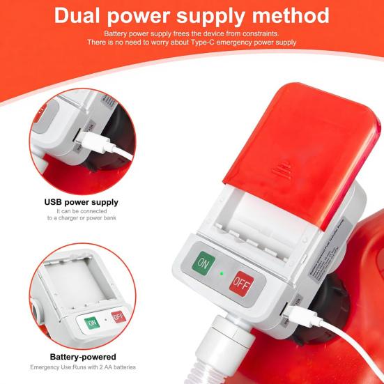 Набор масляного насоса с 4 адаптерами Функция автоматической остановки Расход 2,4 галлона в минуту