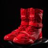 Edition Men's Boxing Boots Women High Top Hook Loop Breathable Wrestling Shoes Martial Arts Training Shoes