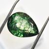 Natural Green Emerald Loose Gemstone 10.52 ct Pear Cut Colombian for Jewelry Making and Crafts