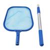 Swimming Pool Leaf Skimmer Mesh Net with Telescopic Pole Pond Tub Cleaning Tool (3*35cm)