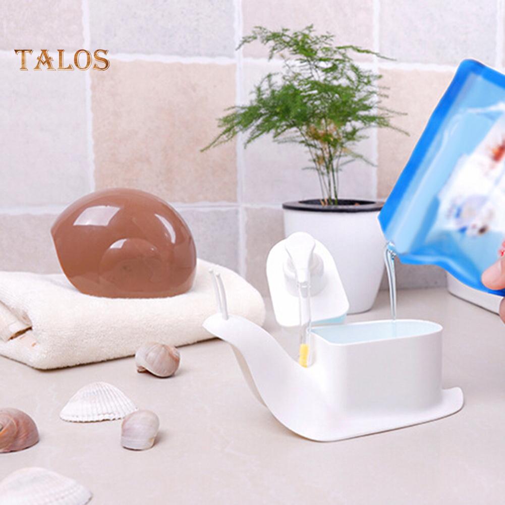 TB Snail Shape Press Type Дозатор жидкого мыла для дома, ванной комнаты, шампуня, лосьона