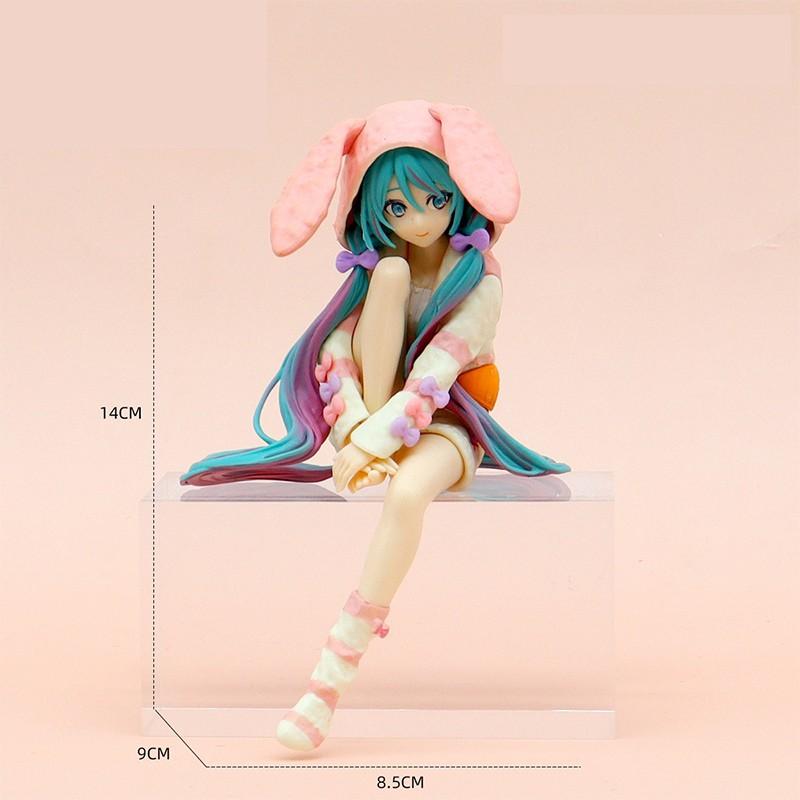 4.33-7.87 Inch Hatsune Miku Anime Action Figures Noodles Stopper Model Figure Toys Collectible Gift For Toys Hobbies Children