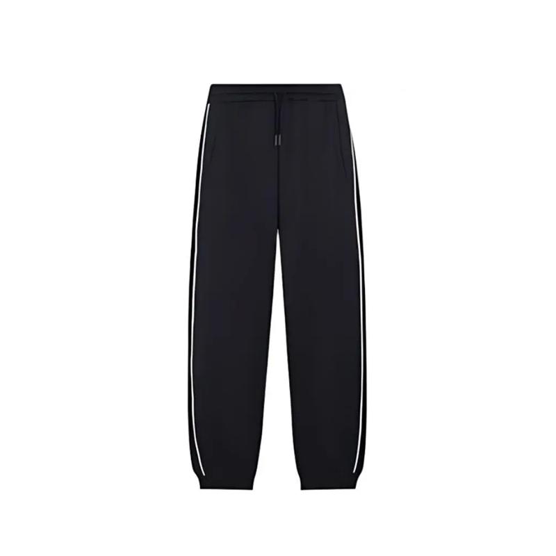 Мужские вязаные спортивные штаны Li Ning Черные YKLV317-1