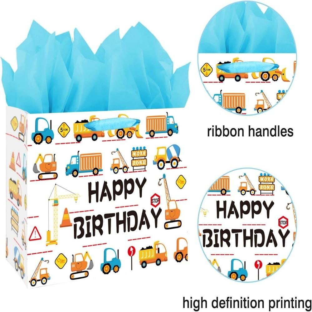 Reusable Party Decoration Boxes Colorful Gift Boxes Birthday Gift Bag for Birthday, Baby Shower
