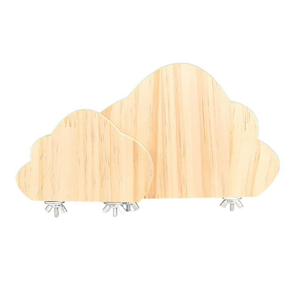 Износостойкая деревянная подставка для домашних животных, трамплин для хомяка, попугая, кореллы