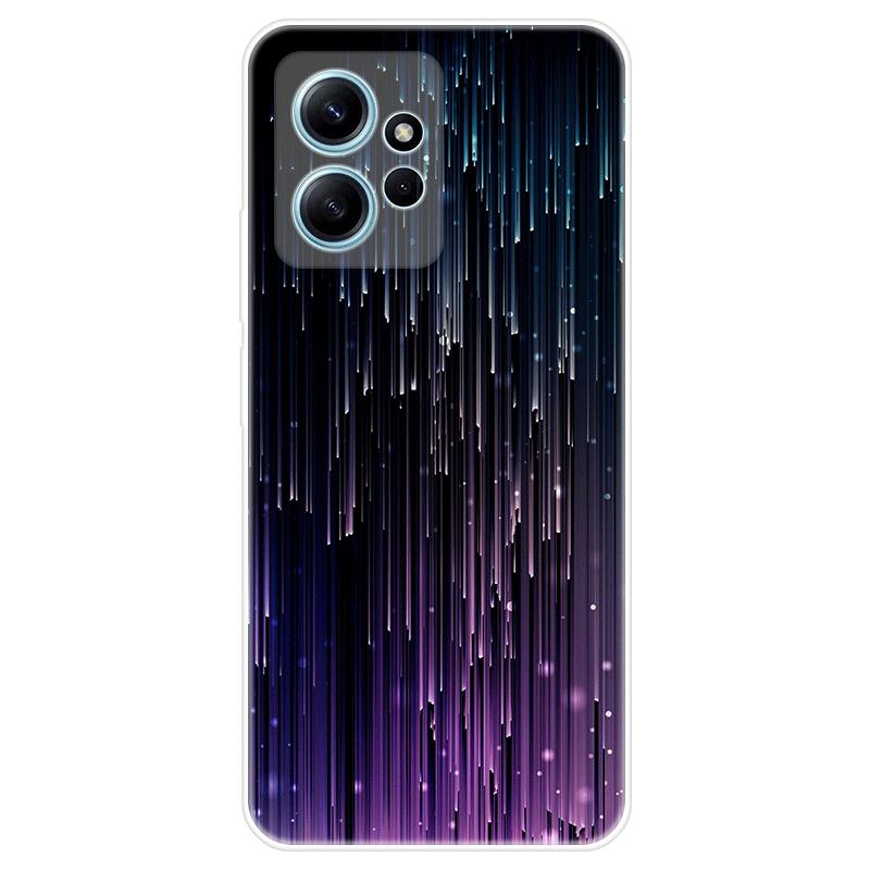 Для Xiaomi Redmi Note 12 Note12 4G чехол Мягкая силиконовая задняя крышка Мультяшный чехол для телефона Разнообразие