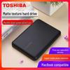 Мобильный жесткий диск Toshiba 1 ТБ/2 ТБ A5 черного цвета, USB 3.2, 2,5", совместимый с Mac, тонкий и легкий