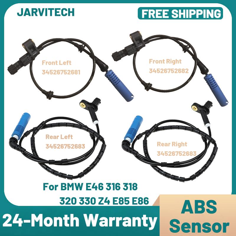 ABS Wheel Speed Sensor 34526752681 34526752682 34526752683 For BMW E46 316 318 320 330 Z4 E85 E86 Car Accessories