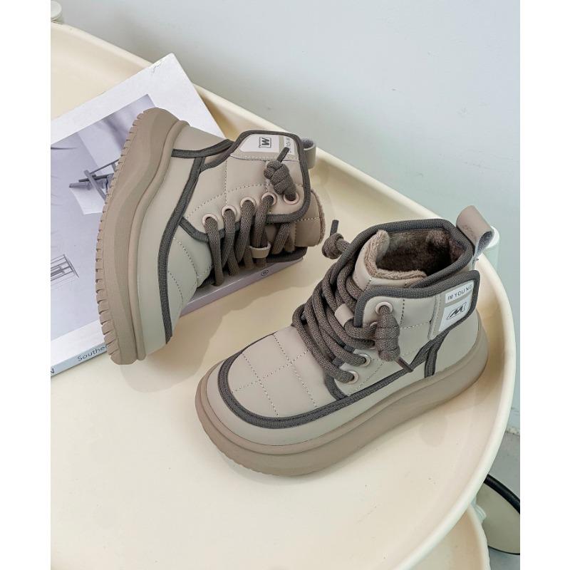 Зимние новые детские сапоги корейской версии модные повседневные сапоги из двух хлопковых сапог в Китае сапоги из хлопка для мальчиков