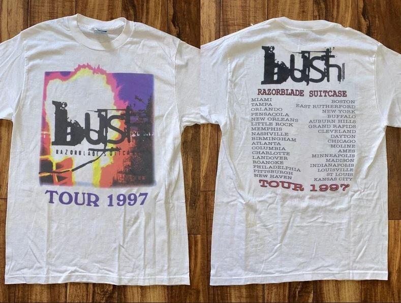 Bush Razorblade Suitcase Tour 1997 TShirt Unisex T-Shirt