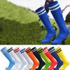 1-4/PC  Adult Football Socks Children's Anti-skid Long Tube Over Knee Football Socks Basketball Socks Striped Sports Socks
