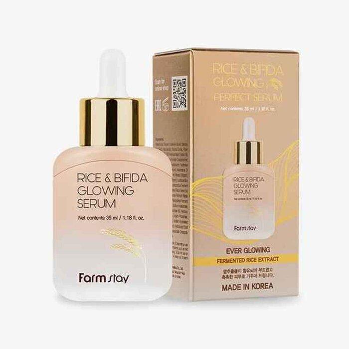 FARM STAY RICE & BIFIDA GLOWING PERFECT SERUM