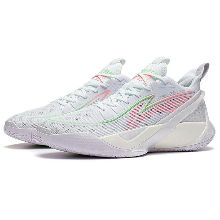 Li Ning Sonic 10 V2 Lightweight High Resilience Shock Absorption Non-Slip Wear-Resistant Breathable Low-Top Basketball Shoes Men Sneakers ABAS057-1
