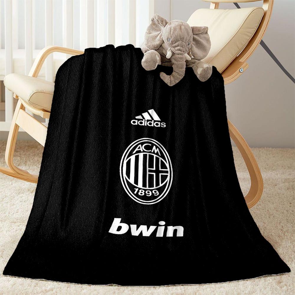 Ac Milan Blanket Soft Cozy Great For Office Chair Office Bed Allseason Use Warmthful Decor Ideal Gift For Friends Family Couples Picnic