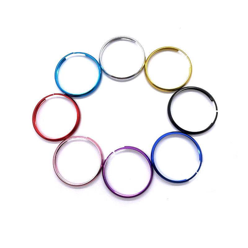 Защитное кольцо для ключей из алюминиевого сплава, отделка цепи, украшение для BMW Mini Cooper Clubman Countryman, автомобильный аксессуар