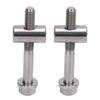 2pcs M5x40mm Ti Alloy Bike Seat Post Fixing Bolts Bike Seatpost Screws Cycling Accessories for Bike
