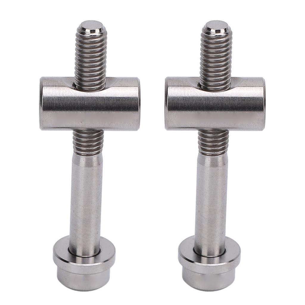 2pcs M5x40mm Ti Alloy Bike Seat Post Fixing Bolts Bike Seatpost Screws Cycling Accessories for Bike