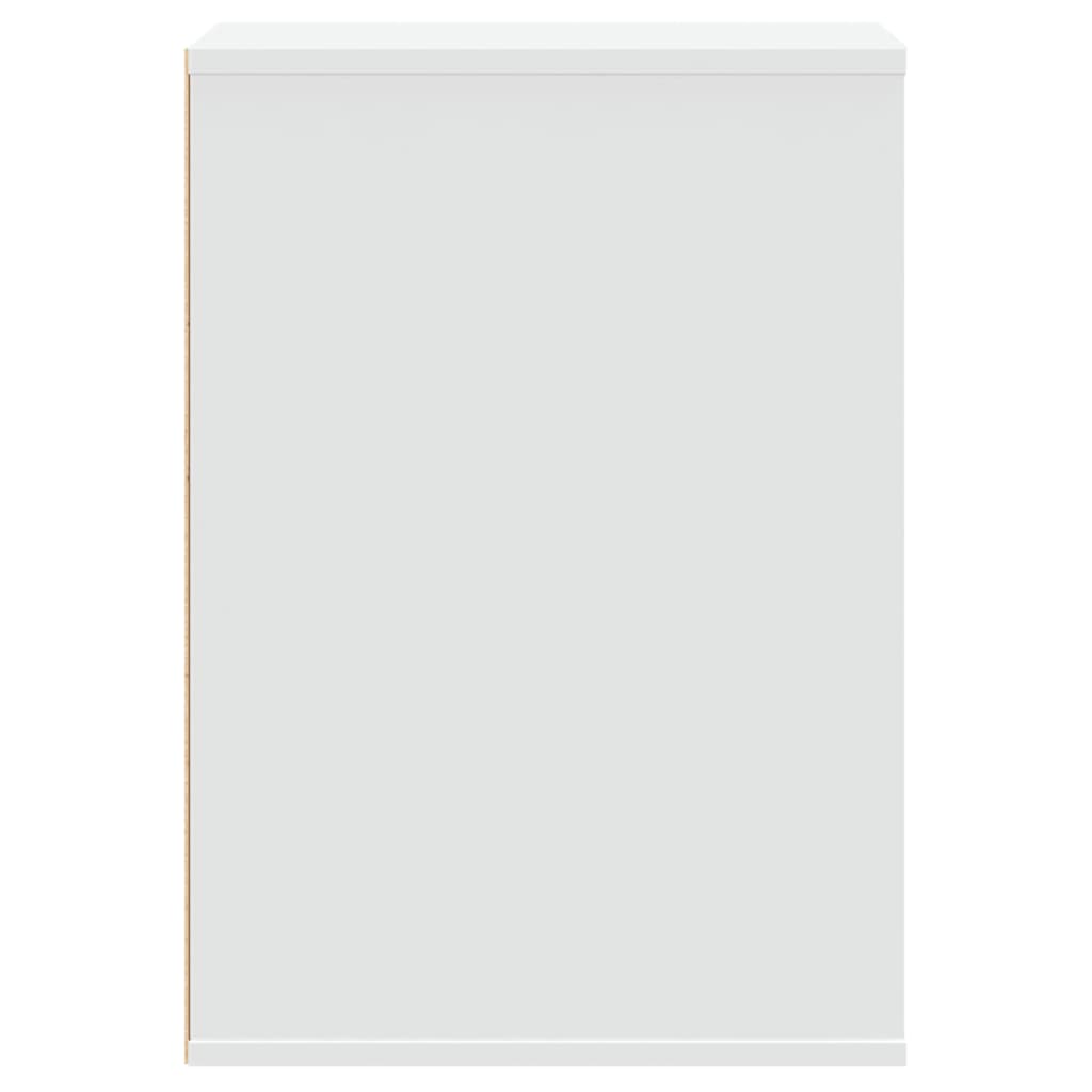 Vidaxl Komoda, Biała, 40X41X58 Cm, Materiał Drewnopochodny