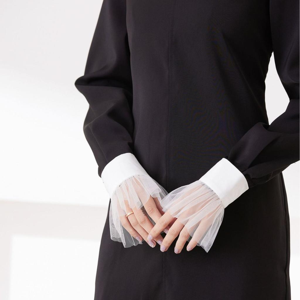 Womens Lace Ties Shirt Fake Collar Women Adult Detachable Lapel Shirt Fake Collar Shawl False Removable Collars