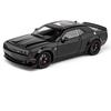 1/24 Dodge Challenger SRT Hellcat Alloy Car Model Diecasts Metal Sports Car Model High Simulation Sound Light Childrens Toy Gift