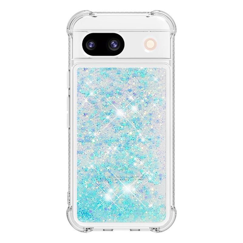Чехол для Pixel 8 Pro на Для Funda Google Pixel 8 Pro Обложка Блестящий Динамичный Жидкий Чехол Для Google Pixel8 8A 7A 8Pro Чехол для Телефона Etui