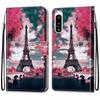 Роскошный окрашенный кожаный чехол-книжка, защитный чехол для Sony Xperia 5 IV/Sony Xperia 10 IV/Sony Xperia 10 III/Sony Xperia 1 IV/Xperia 1 III