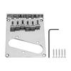 Fixed Guitar Bridge Electric Guitar String Plate Tailpiece Replacement with Mounting Screws