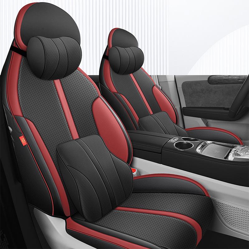 Leapmotor C11 All-Season Leather Car Seat Cover - Universal Full Coverage Cushion.