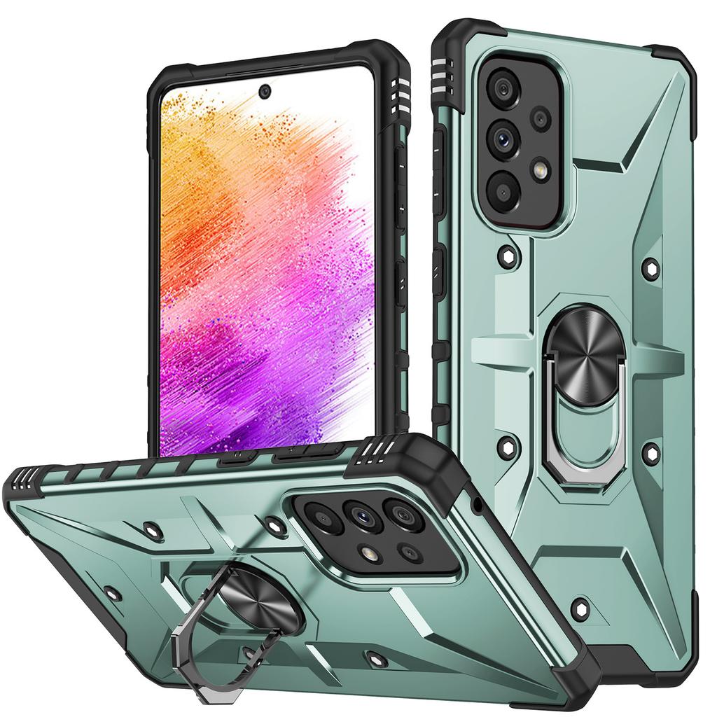 Подходит для чехла для мобильного телефона Samsung S24ultra S23ultra Два в одном S22 Кольцо-подставка A15 Защитный чехол