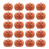 20pcs Miniature Pumpkin Figurines Mini Resin Pumpkin Ornaments Garden Grimace Pumpkin Miniature