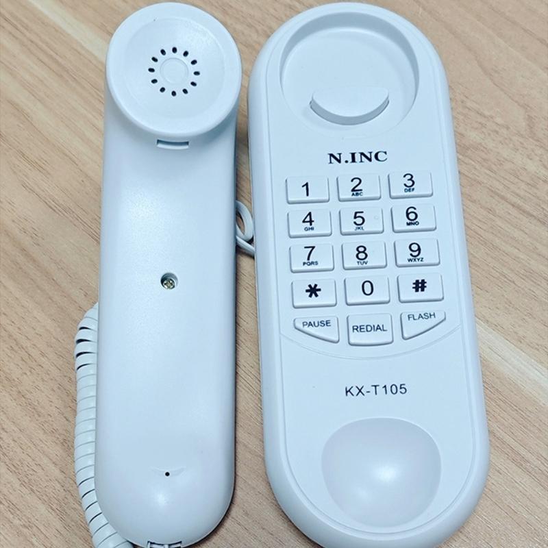 Corded Phones Landlines Home Phone Landlines Phones Wall Mountable Landlines Telephone for Office Hotel Home Bathroom