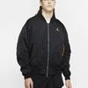 Jordan Casual Sport Full Zip Flight Jacket Autumn Men Jacket Black DN3406-010
