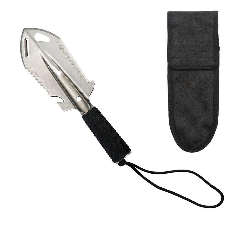 Лопата для кемпинга, портативный садовый многофункциональный инструмент для выживания на открытом воздухе, походный инструмент