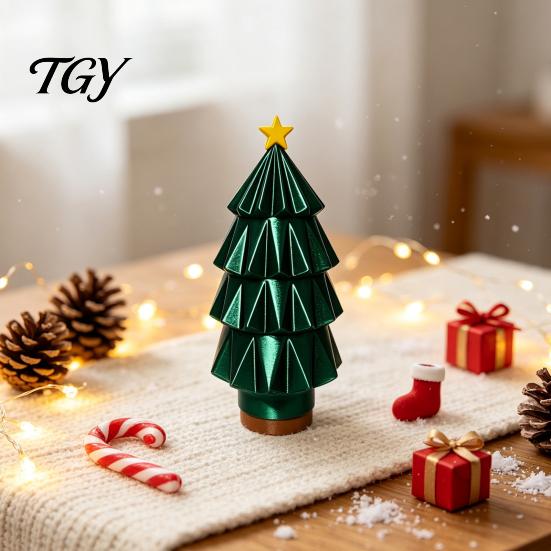 Challenging Maze Game for Kids Christmas Tree Money Box, 3D Printed Puzzle Cash Gift Holder Interactive Box Holiday, Tabletop Decor, Fun Brain Teaser