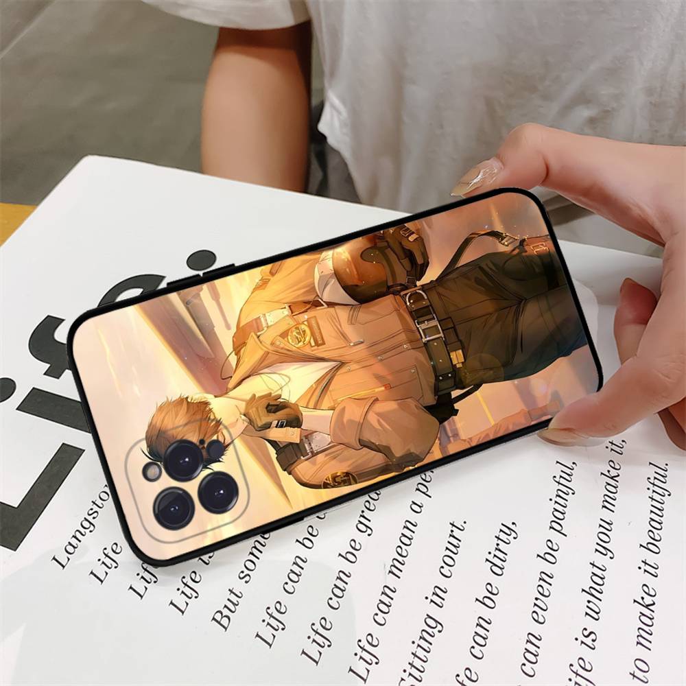 Чехол для телефона Love And Deep Space Caleb для IPhone 16 17 Air 15 14 13 12 11 Pro Max 16E Plus Fundas