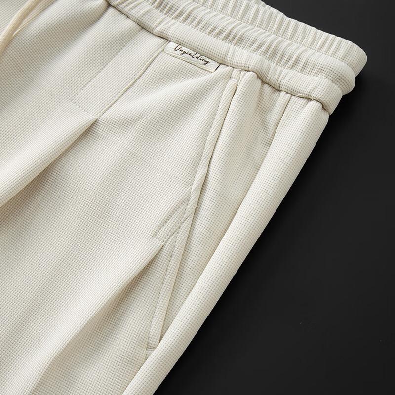 DIBINZE Мужские эластичные повседневные спортивные брюки больших размеров