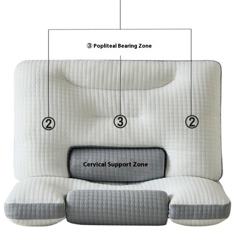 Memory Foam Partition Neck Pillow Adult Anti-traction Cervical Pillow Support Cervical Traction Pillow