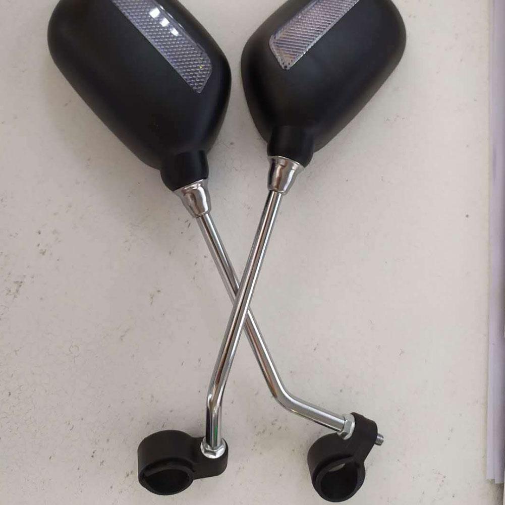 1 пара зеркал заднего вида для велосипеда, широкоугольное зеркало высокой четкости, регулируемое зеркало для мотоцикла M2V2