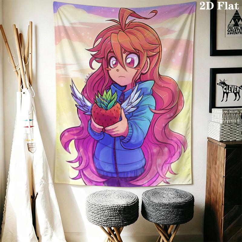Celeste Vibe Wall Hanging Printed Fabric Blanket Decorative Tapestries for Bedroom Living Room Home Decor