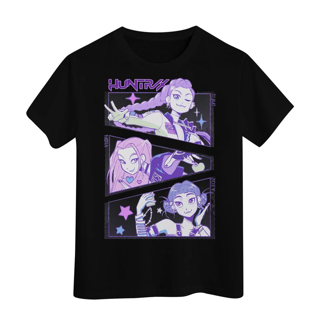 Футболка с короткими рукавами и круглым вырезом для мальчиков и девочек