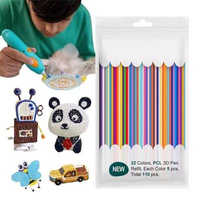 Низкотемпературный филамент для 3D-ручки, материал PCL, заправка для 3D-печати, аксессуары для 3D-ручки