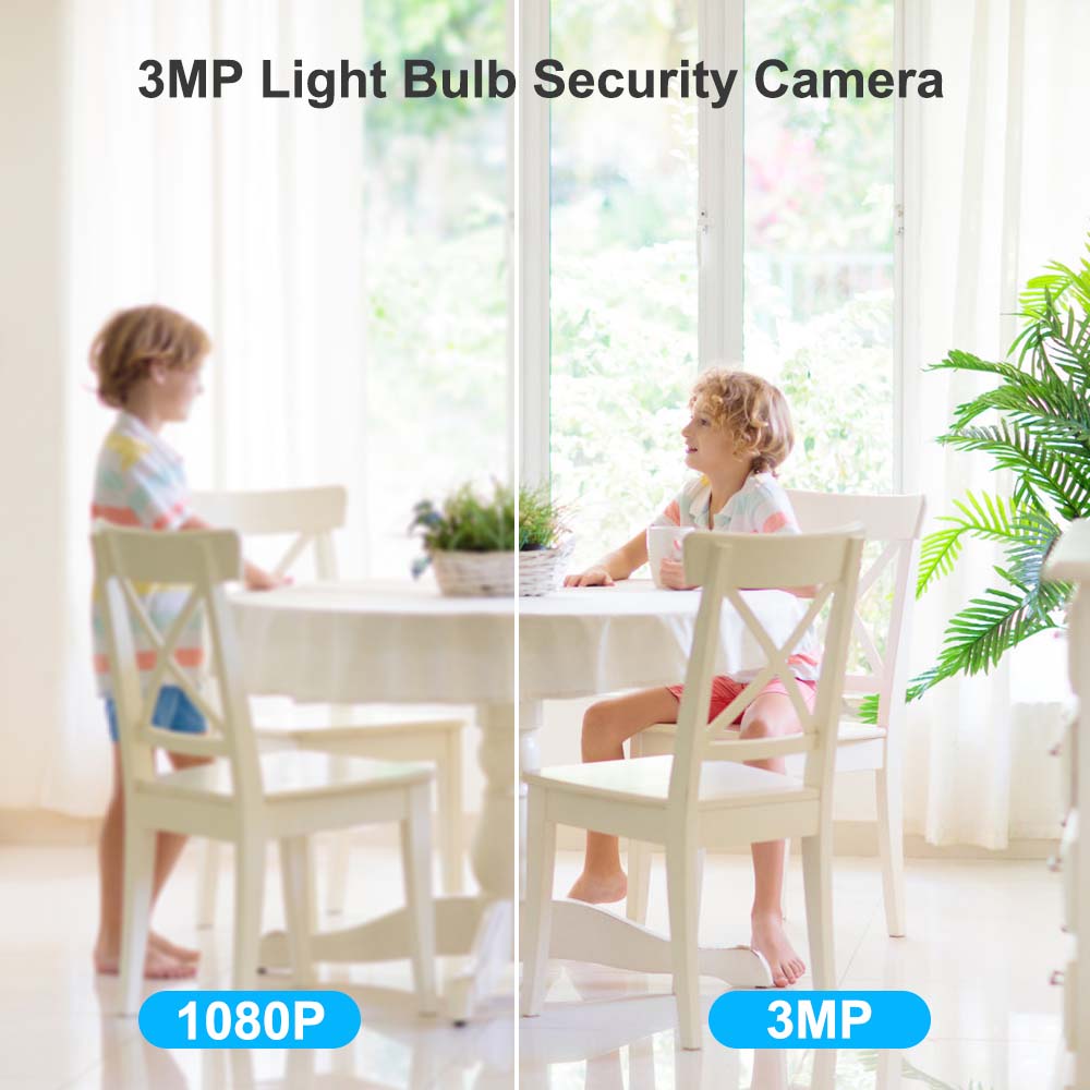 3-мегапиксельная беспроводная WiFi-лампа-лампа odlight 800 люмен светодиодный садовый настенный светильник цветная ночная охрана видеонаблюдение