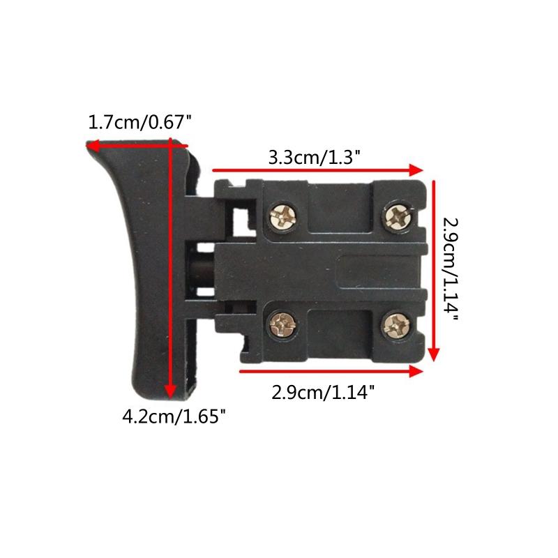 Superior Electric Tool Aftermarket Activates Type Switch Electric Hammer Drill Speed Switch Lock / unlocking