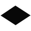 Acrylic Rhombic Mirror Wall Sticker Black Self Adhesive Mirror Tile  Home Wall