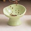 Non-slip Base Anti-Tip Cat Bowl Tilted Angle Neck Protection Bowl Slanted Pet Bowl  Senior Pets