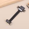 Pcie 3.0 X1 Riser Cable 90° Right Angle Extension Cable High-Speed Pci Express 1X Riser Card Ribbon Extender