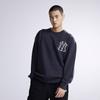 New MLB Sweatshirt Unisex Charcoal Gray 3AMTB0434-50CGS