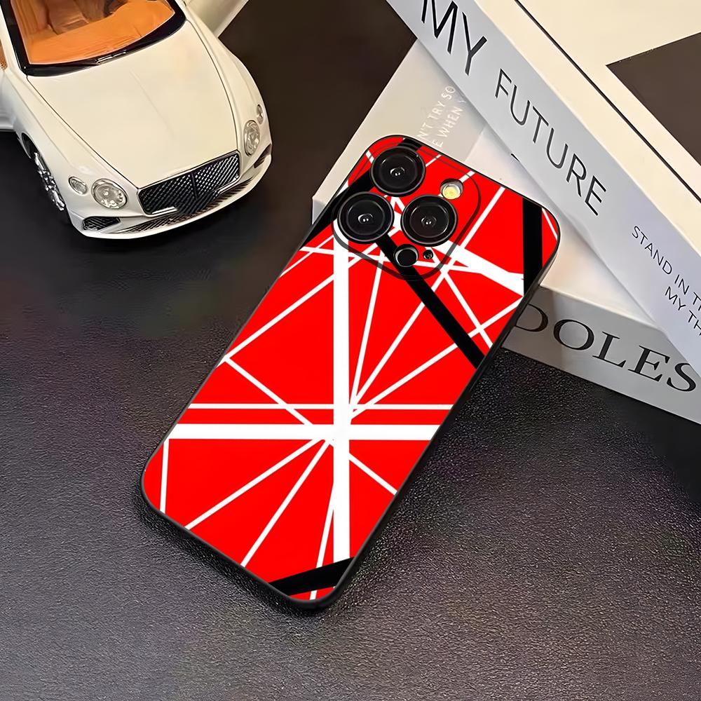 Чехол для телефона с графикой гитары Эдди Ван Халена для 16 Pro Max Iphone 17 Pro Max 14 15 Plus 12 13 11 Pro Xr X Xs SE Задняя крышка